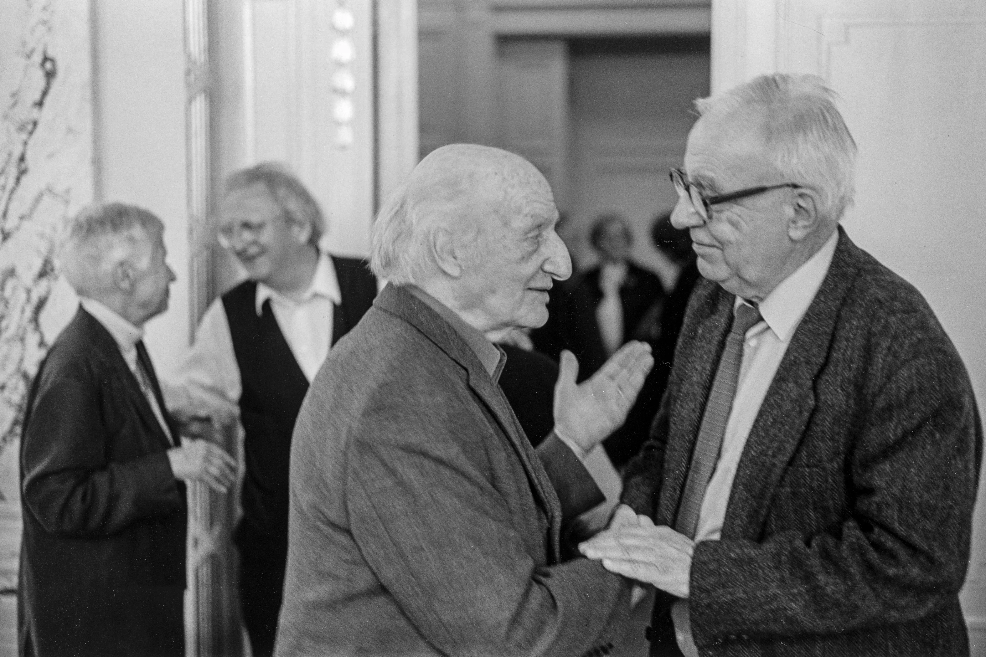 Gerhard Meier und Kurt Marti, Bern 2001